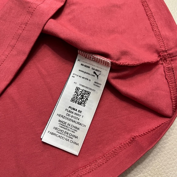 NWT - Puma x BMW Women’s Short Sleeve T Shirt - Size L - Picture 9 of 10